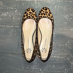 Cheetah print flats